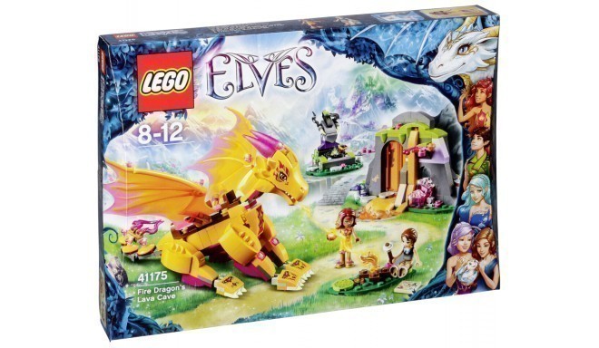 LEGO Elves mänguklotsid Dragon's Lava Cave (41175)