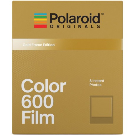 Polaroid 600 Color Gold Frame