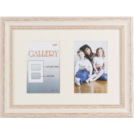 Photo frame Verona Gallery 21x29,7/2/10x15 (VF2506), beige