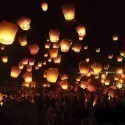 Heart Shaped Sky Lantern