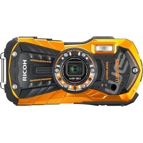 Ricoh WG-30 Wi-Fi, Flame Orange