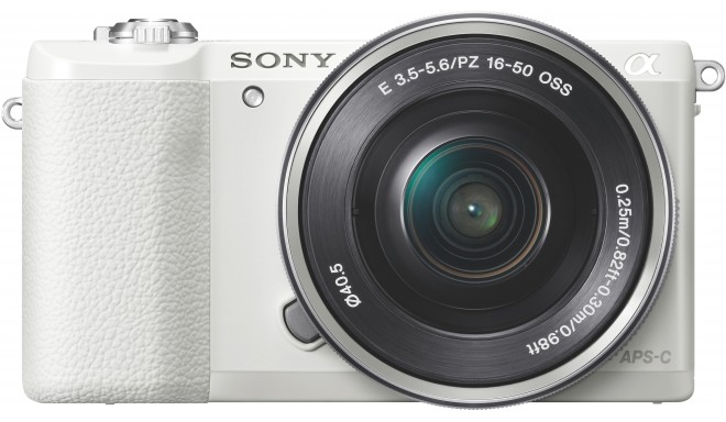 Sony a5100 + 16-50mm Kit, white