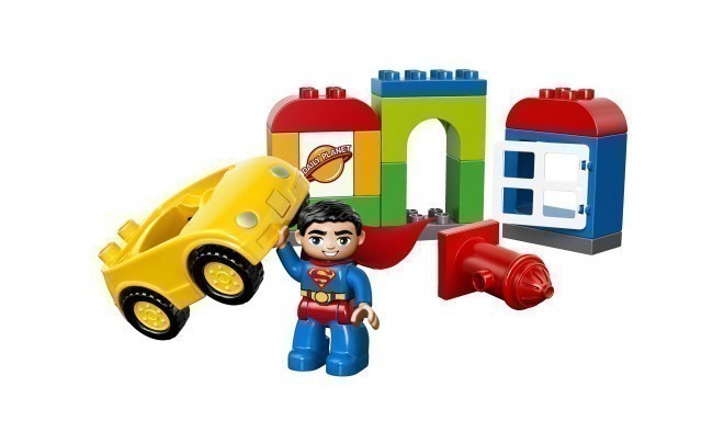 Lego mänguklotsid Lego Duplo Superman tõttab appi 19tk (10543)