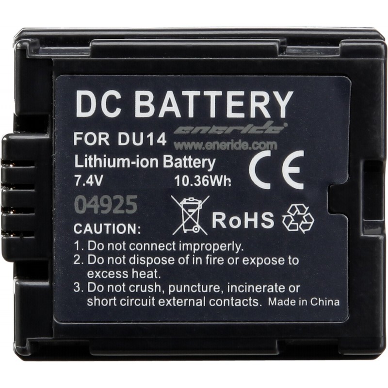 Replacement Battery For Panasonic Cameras - 7.2V 1400mAh VW-VBD140 Compatible
