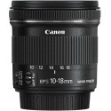 Canon EF-S 10-18mm f/4.5-5.6 IS STM objektiiv + EW-73C päikesevarjuk + puhastuslapp