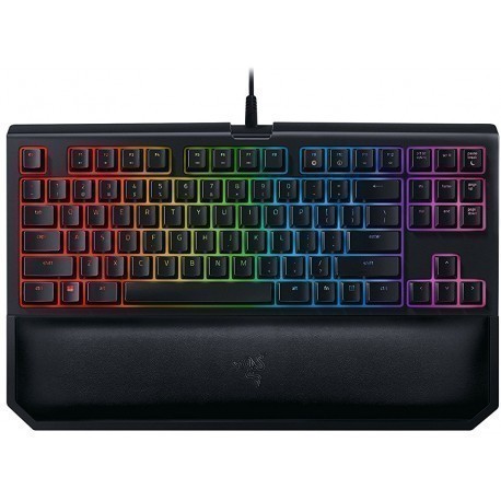 Razer klaviatūra Blackwidow Tournament Edition Chroma V2 US (Green Switches)
