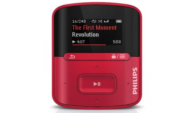 Philips MP3 player GoGear Raga 4GB (SA4RGA04RF)