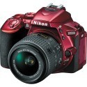 Nikon D5500 + 18-55mm VR II Kit, red