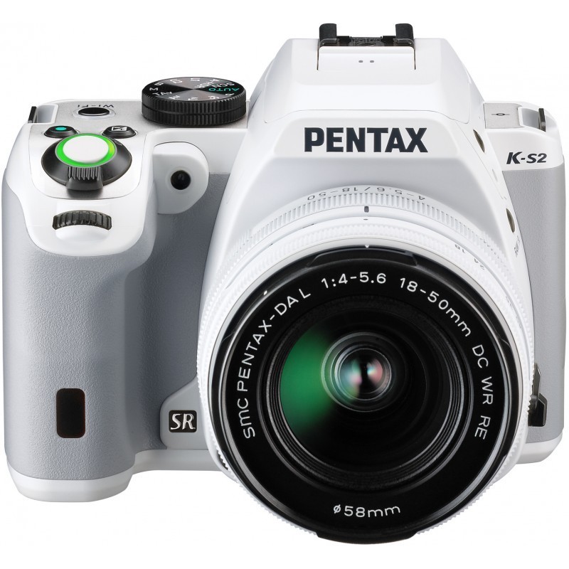 Pentax K-S2 + 18-50mm WR Kit, white - DSLRs - Nordic Digital