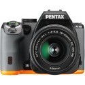 Pentax K-S2 + 18-50mm WR + 50-200mm WR Kit, black/orange