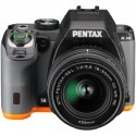 Pentax K-S2 + 18-50mm WR + 50-200mm WR Kit, black/orange