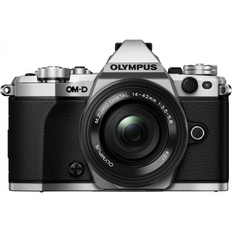 Olympus OM-D E-M5 Mark II + 14-42mm EZ komplekts, sudraba