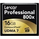 Lexar memory card CF 16GB 800x Professional