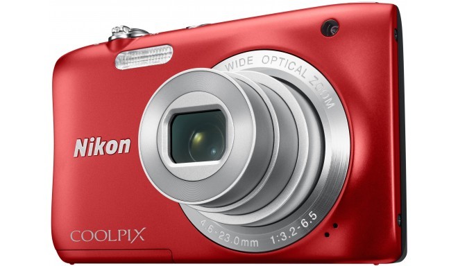 Nikon Coolpix S2900, red