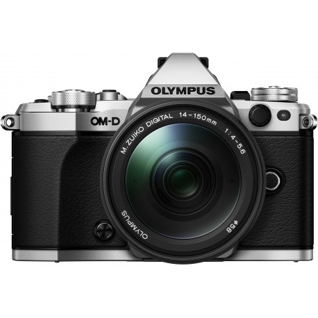 Olympus OM-D E-M5 Mark II + 14-150мм II Kit, серебристый/чёрный