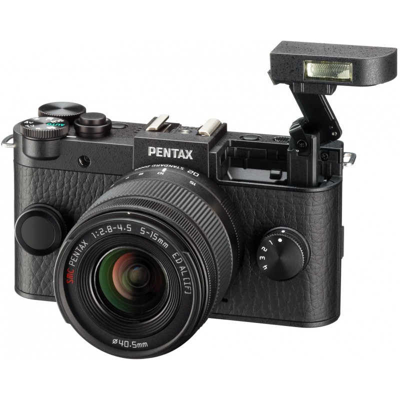 Pentax Q-S1 + 02 Standard Zoom Kit, black - Mirrorless cameras