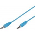 Vivanco cable 3.5mm - 3.5mm 1m, blue (35812)