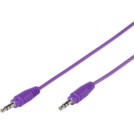 Vivanco kaabel 3,5mm - 3,5mm 1m, lilla (35814)