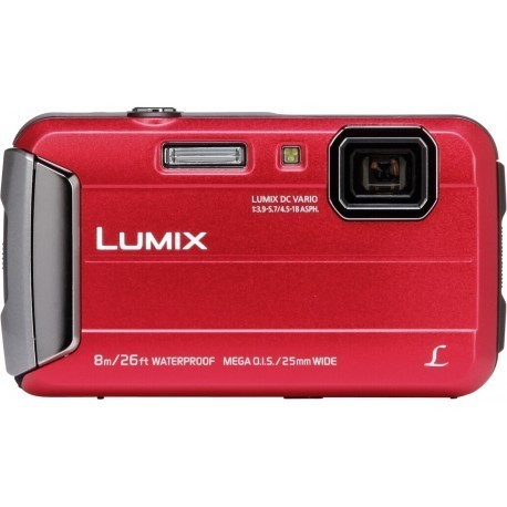 Panasonic Lumix DMC-FT30, punane