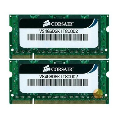Corsair RAM 2X2GB 800MHz DDR2 non-ECC CL5 SODIMM