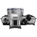 Olympus OM-D E-M10 + 14-42mm EZ + 40-150mm Kit, silver
