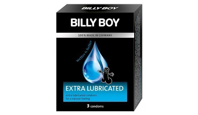 Billy Boy prezervatīvi Fun Extra Lubricated 3gb