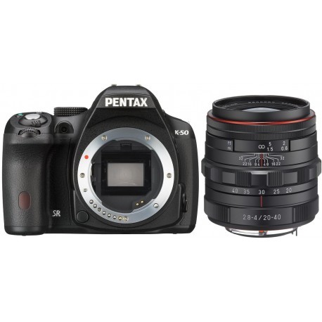 Pentax K-50 + HD DA 20-40mm