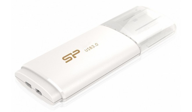 Silicon Power mälupulk 8GB Blaze B06 USB 3.0, valge