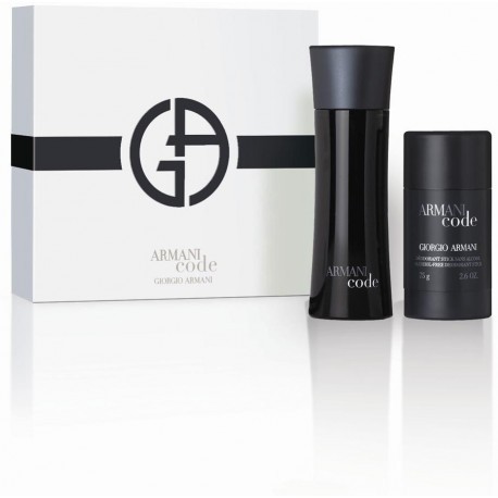 Giorgio Armani Black Code Pour Homme Eau de Toilette 75ml + pulkdeodorant 75ml