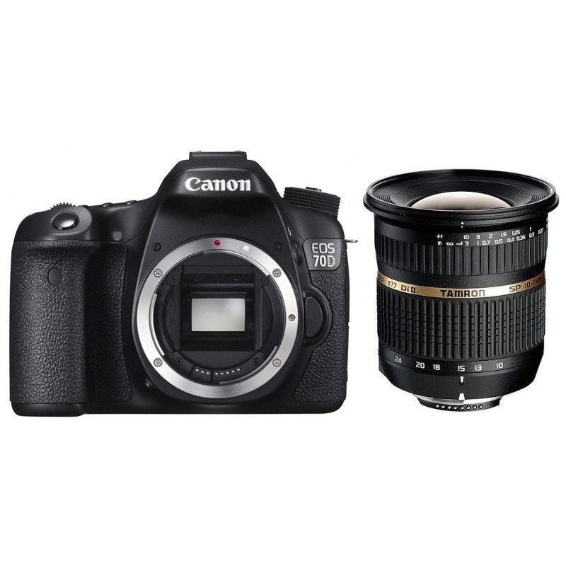 Canon EOS 70D + Tamron 10-24мм