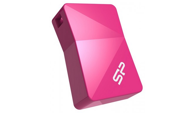 Silicon Power flash drive 16GB Touch T08, pink