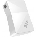 Silicon Power flash drive 32GB Touch T08, white