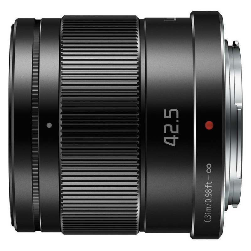 Panasonic LUMIX G 42.5mm f1.7 ブラック 美品レンズ(単焦点