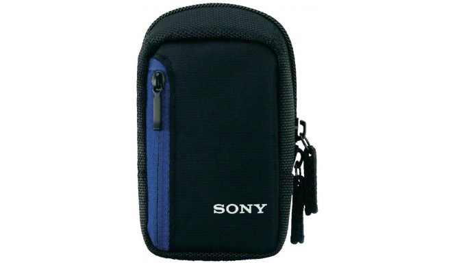 Sony футляр LCS-CS2, черный/синий