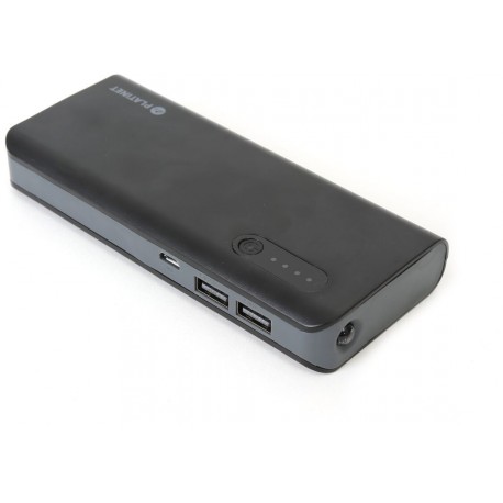 Platinet akupank 8000mAh + taskulamp, must/hall