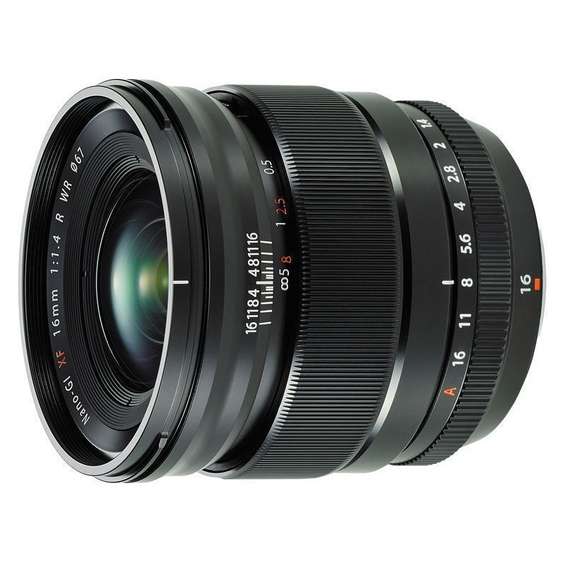 Fujifilm Fujinon XF 16mm f/1.4 R WR objektiiv