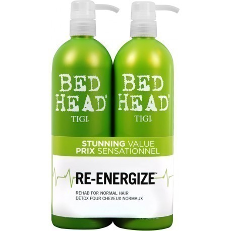 Tigi Bed Head Re-Energize shampoo + conditioner 2x750ml