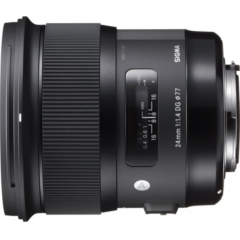 Sigma 24mm f/1.4 DG HSM Art objektiiv Canonile