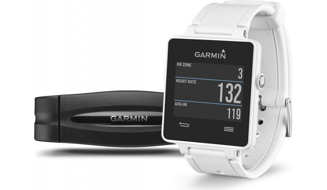 Garmin Vivoactive Bundle, white