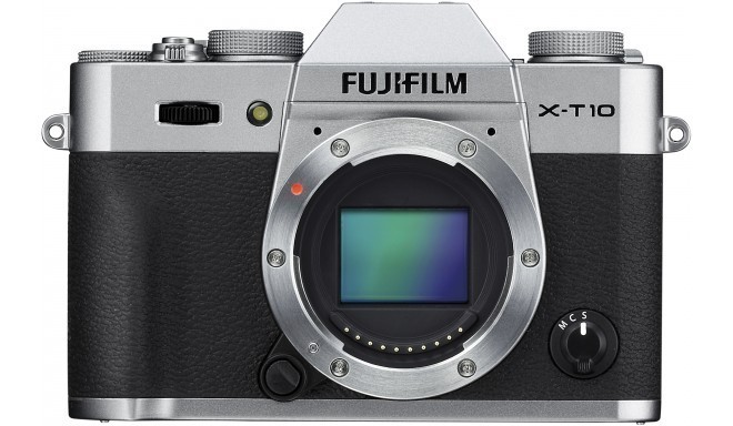 Fujifilm X-T10  kere, hõbedane
