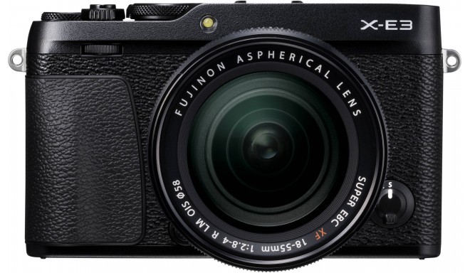 Fujifilm X-E3 + 18-55mm Kit, melns