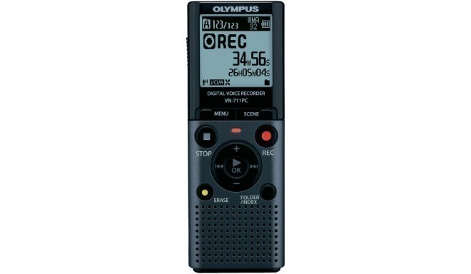 Olympus digital recorder VN-711PC DNS, grey