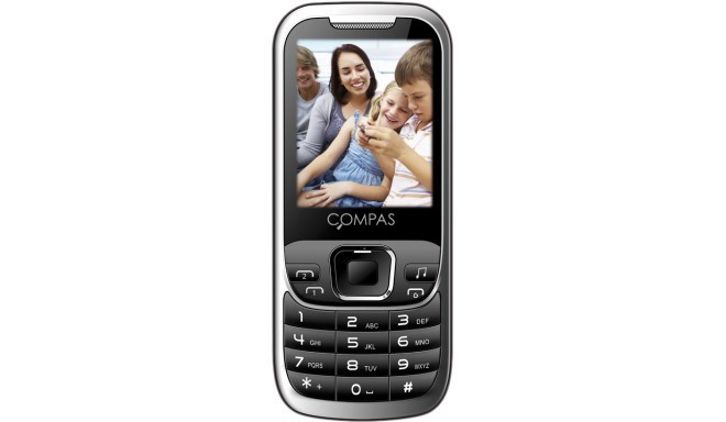 Compas Mini Dual Sim, melns (41917)