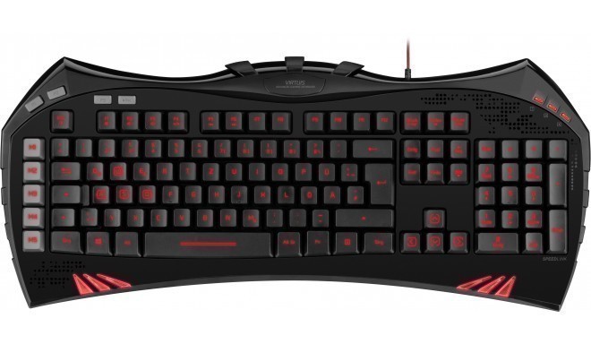 Speedlink klaviatūra Virtuis Nordic (SL6481-BK-NC)