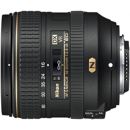 Nikon AF-S DX Nikkor 16-80мм f/2.8-4.0E ED VR объектив