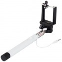 Selfie Stick wired, white