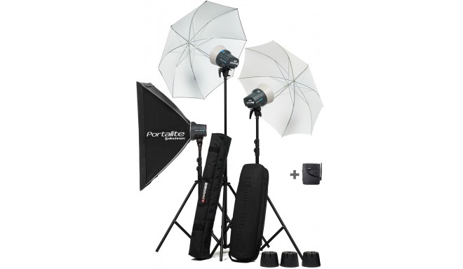 Elinchrom studio flash set D-Lite RX One 3x (20845)