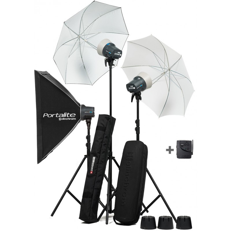 Elinchrom studio flash set D-Lite RX One 3x (20845) - Studio ...