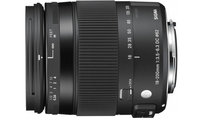 Sigma 18-200mm f/3.5-6.3 DC OS HSM Contemporary lens for Nikon