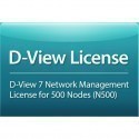 D-Link License for D-View 7.0. DV-700-N500-LI